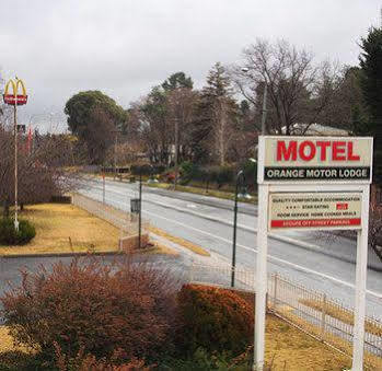 Orange Motor Lodge Bagian luar foto